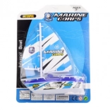 Battery-powered sailboat for kids