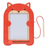 Magnetic Drawing Board in Fox Shape