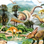 Dino Puzzle – Life of Dinosaurs 100 XL Pieces