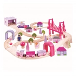 Wooden Large Princess Train Set