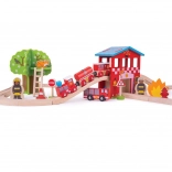 BIGJIGS RAIL Wooden Railway – Fire Station