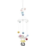 Vilac wooden hanging mobile acrobatic teddy bear
