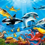 Puzzel 200 stukjes tropische onderwaterwereld