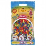 Strijkkralen Hama MIDI transparant neon 1000 stuks