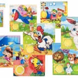 Sliding Puzzle Animals and Children