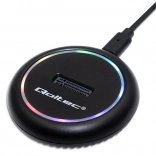 Dockingstation voor M.2 NVMe/SATA SSD met USB‑C en RGB‑verlichting 2TB