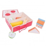 BIGJIGS TOYS Wooden Lunch Box