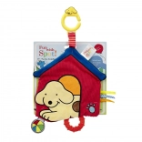 Rainbow hangend pluchen hondenhokje voor baby’s