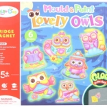 Fabrication d’aimants – chouettes phosphorescentes