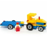 Building Set Tractor with Trailer 84pcs