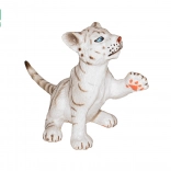 Figurine de bébé tigre blanc