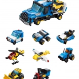 Qman City Tow Truck 8-in-1 Building Set