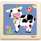 Puzzle en bois Vache Viga