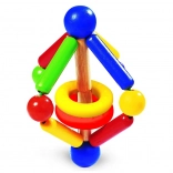 Wooden Rattle Spacy - WONDERWORLD