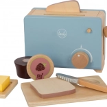 Wooden toaster with accessories Tasty small foot