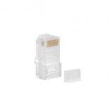 Unshielded RJ45 Connectors Cat.6 UTP with Guide 100 pcs