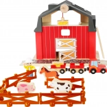 Wooden Farm with Accessories for Children