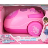 Pink Battery-Powered Toy Vacuum Cleaner