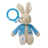 Lapin en peluche à tirer PETER RABBIT avec anneau de suspension