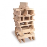 Vilac Batibloc Classic Wooden Building Set – 100 Pieces