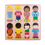 Insert Puzzle Friends Bigjigs Toys